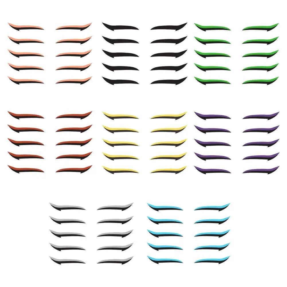 

2021 Eyelid Line Stick Reusable eyeliner stickers Cat Eyeliner Shipping Makeup Double Sticker Makeup Drop Sticker Eyelid Ey L8E7