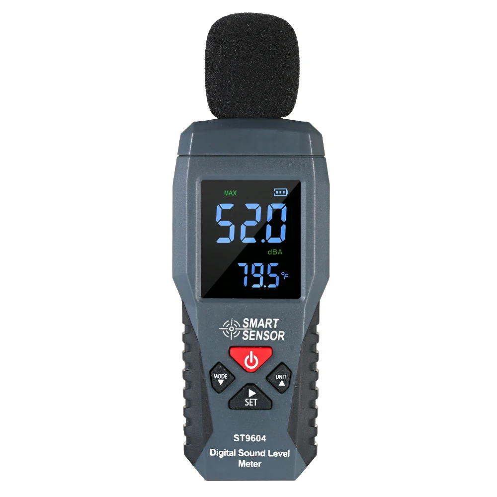 Умный датчик 30 130dBA измеритель уровня звука ЖК дисплей Snometer шума цифровой прибор