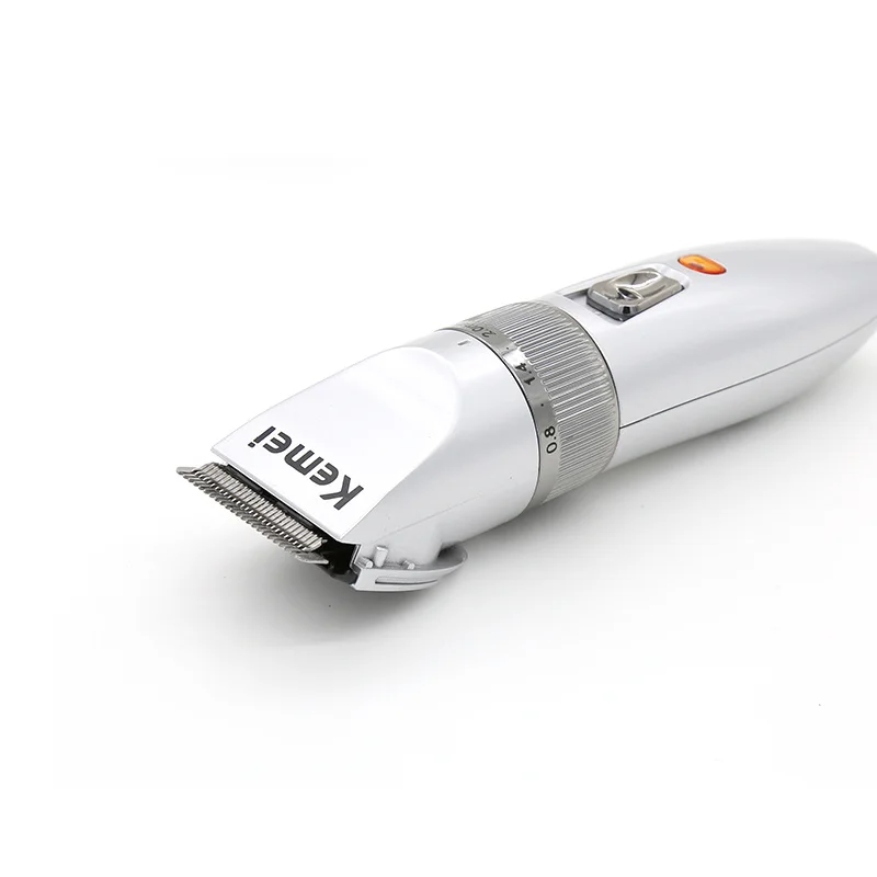 

Kemei Professional Hair Cutting Machine Rechargeable Trimmer for Men Hair Clipper Barber Shop Wireless Finishing Machine Mower