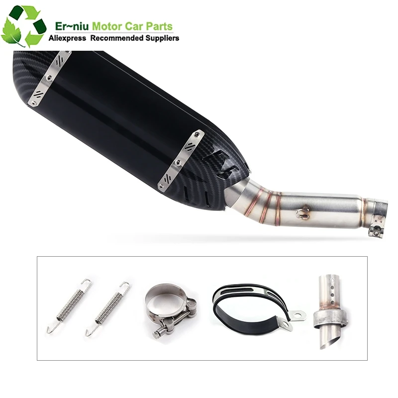 

Выхлопная труба глушителя мотоцикла, средняя труба без шнуровки для HONDA CBR400 CB500R CBR500R 2013-2015 CB400X CB500X 2013-2019