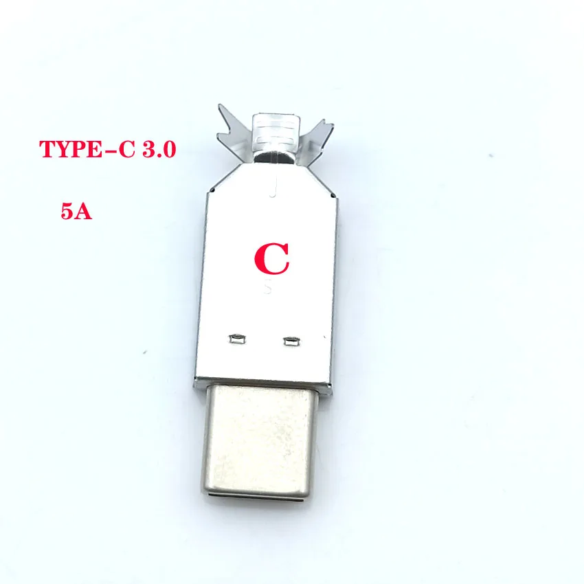 3 комплекта USB 1 type C 2 0 Мужской Разъем для зарядки сварочный Тип USB-C адаптер 3/4 в 3A/5A