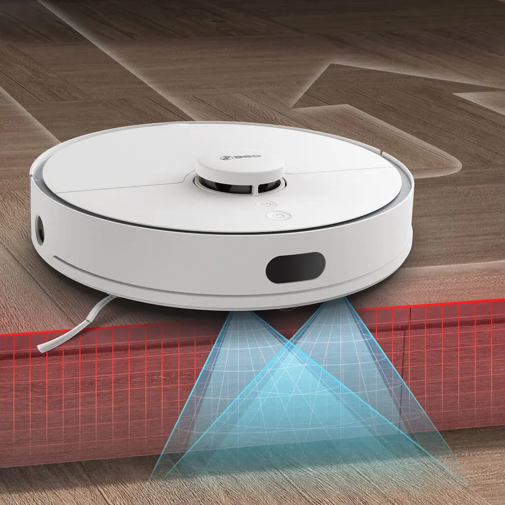 360 S5 2000PA большой всасывающий Пылесос моющий робот Лазерная навигация карта Lidar Автоматическая подзарядка Интеллектуальный аспиратор