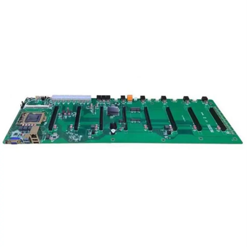 

B85 LGA 1150 Miner Motherboard Integrated VGA Interface Low Power For CPU Set 8 Video Card Slot For DDR3 Memory