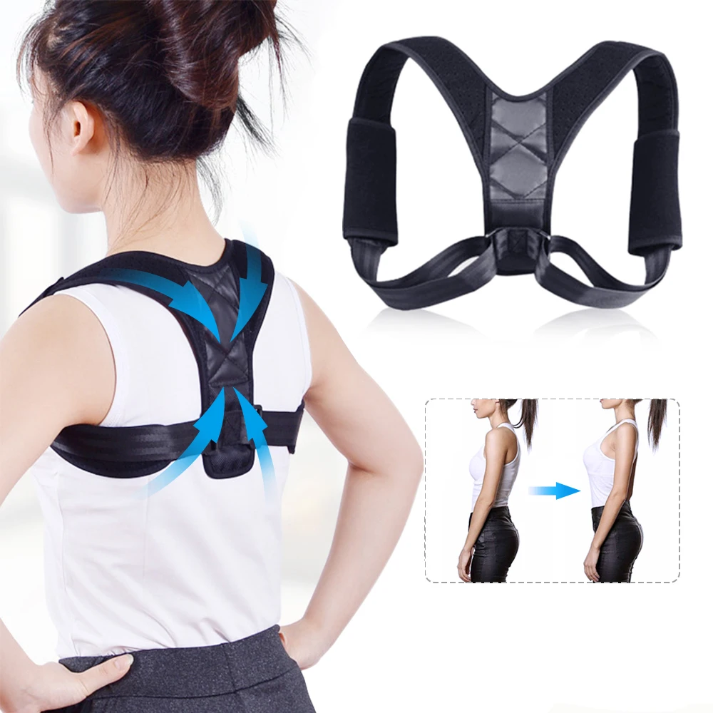 Поясная плечевая опора поясничной скобки регулируемый пояс корректор осанки