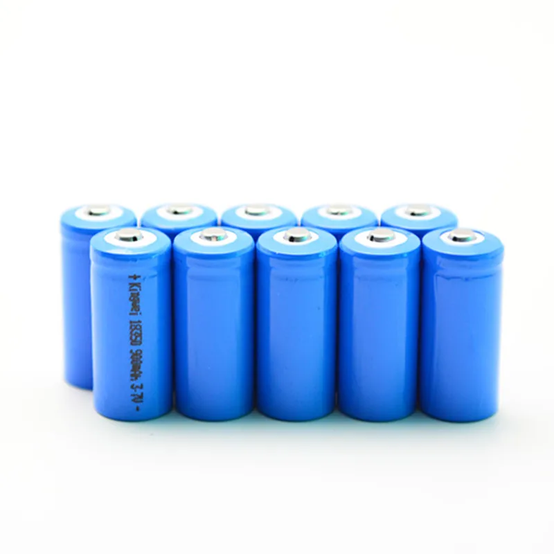 

20pcs KingWei Batteries Hot Sale PCB 18350 3.7V 900mah Lithium Battery Rechargeable For LED Flashlight E-Book Battery Protected