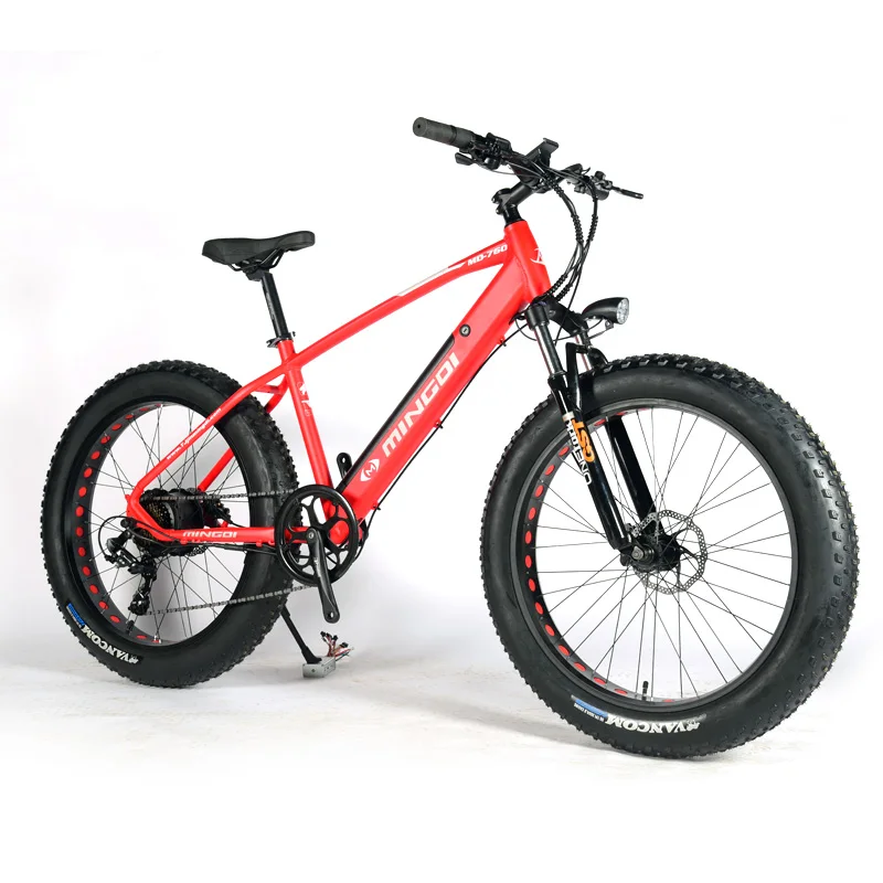 Новый горный велосипед 26 дюймов с толстыми покрышками электровелосипед