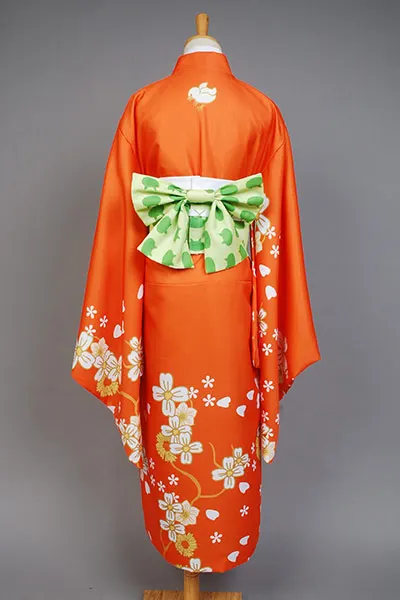 Костюм для косплея Hiyoko Saionji из аниме Супер данганронпа 2 платье кимоно девочек и