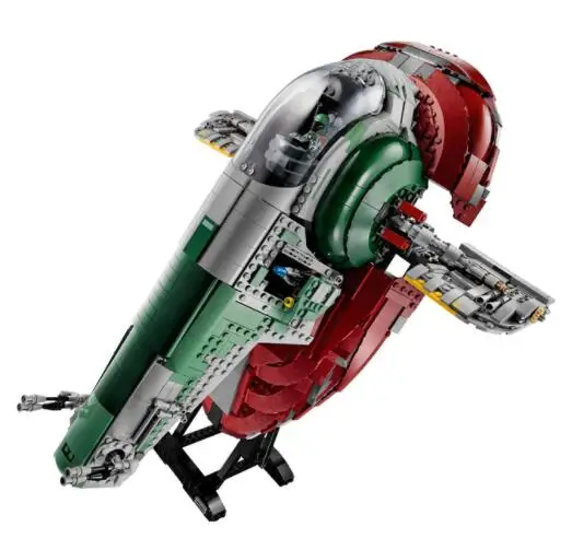 

Звездный план космический корабль UCS Slave 1 UCS бритва крест большой размер AT-AT фотоэлемент совместимый 05041 05037 05053 Кирпичи подарок