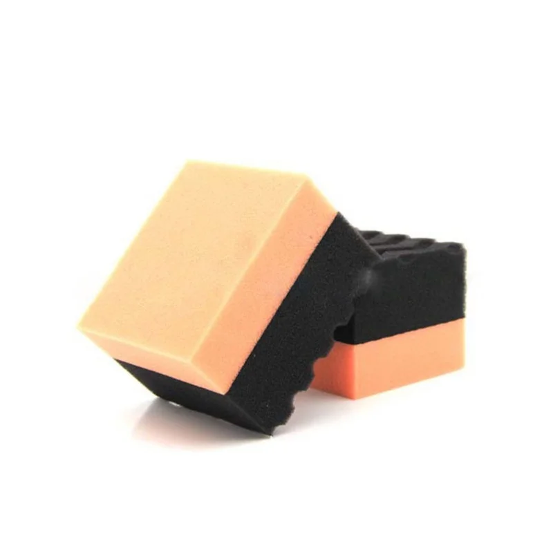 Губка для чистки автомобильных шин средство полировки чистящая щетка губка