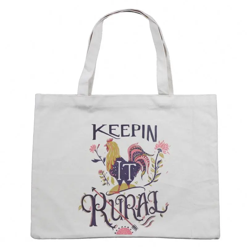 Печать на холсте переносная сумка для покупок многоразовая шоппер многоразовые