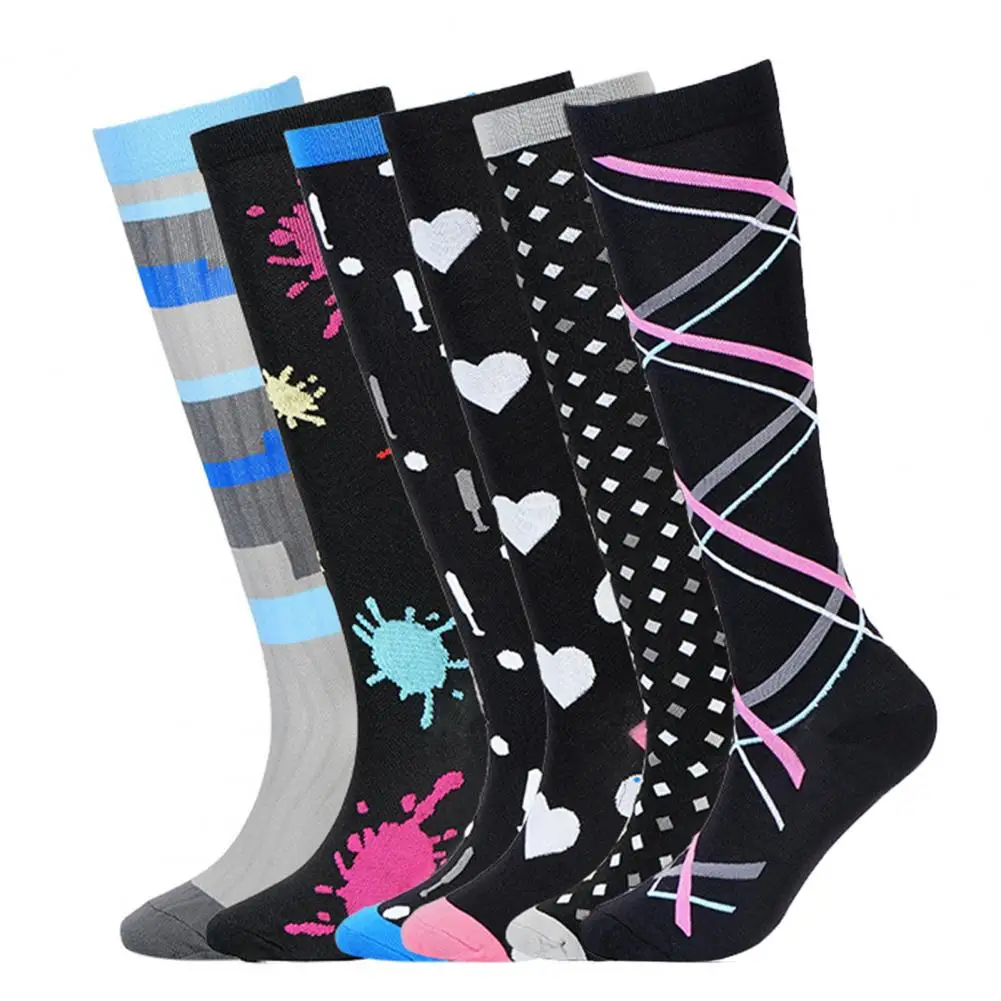 1 пара впитывающих пот спортивных носков нейлоновые высокоэластичные