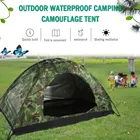 Портативная туристическая палатка 40 # с защитой от УФ-лучей, водонепроницаемая, для пешего туризма, рыбалки, альпинизма