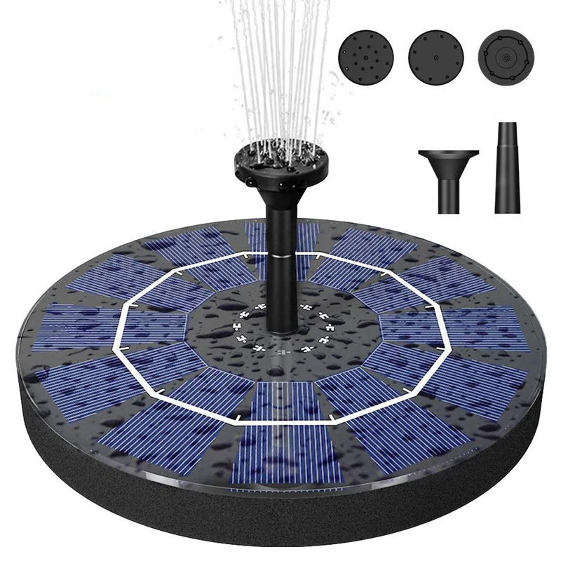 Солнечный сад фонтан погружной Бесщеточный Водяной насос птица ванна пруд полив