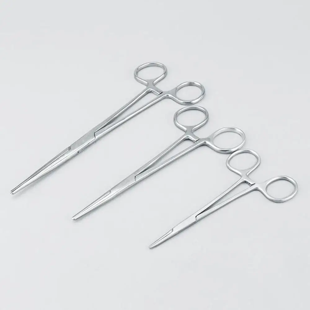 Лабораторные принадлежности гемостатические щипцы металлические | Канцтовары