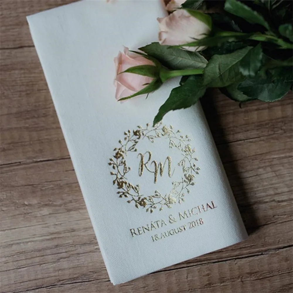 50 шт. салфетки для свадьбы дня рождения | Дом и сад