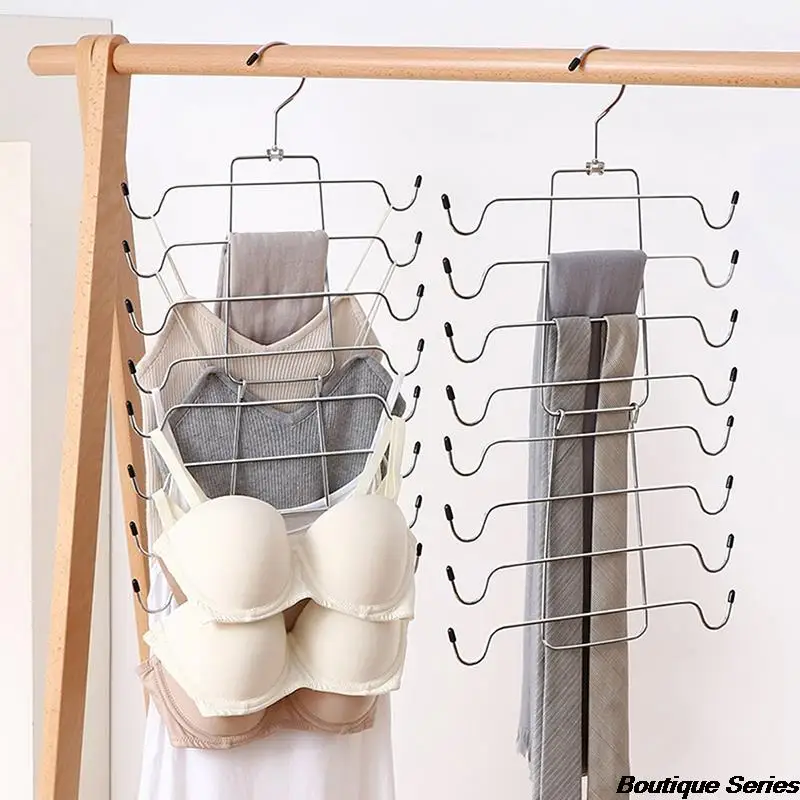 

Multi-layer Hanger Metal Lingerie Hanger Lingerie Bra Hanger Family Daily Household Products