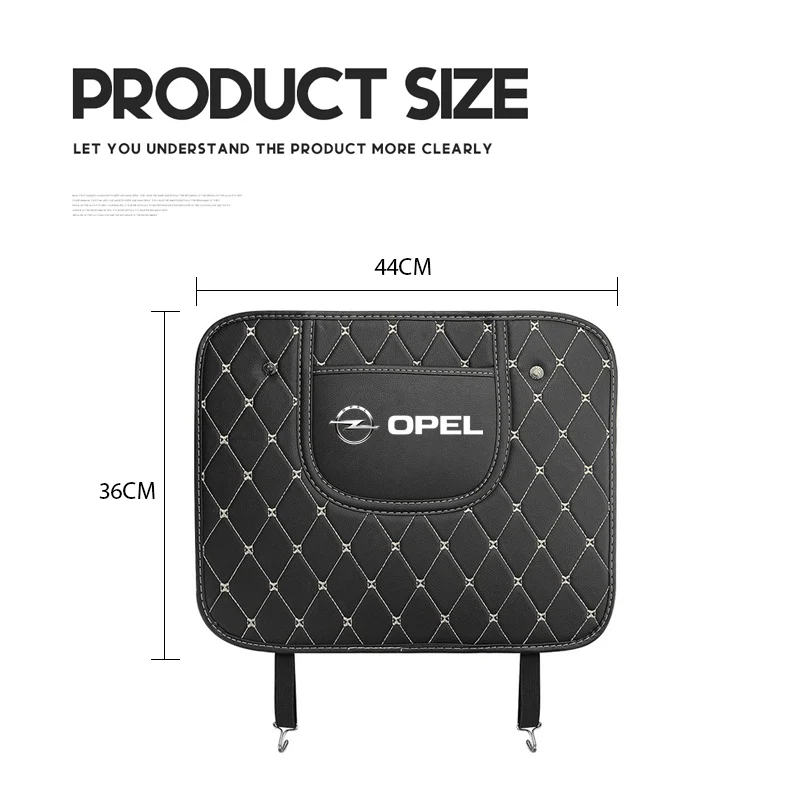 1 шт. защитный коврик для спинки автомобильного сиденья противоударный Opel OPC Astra