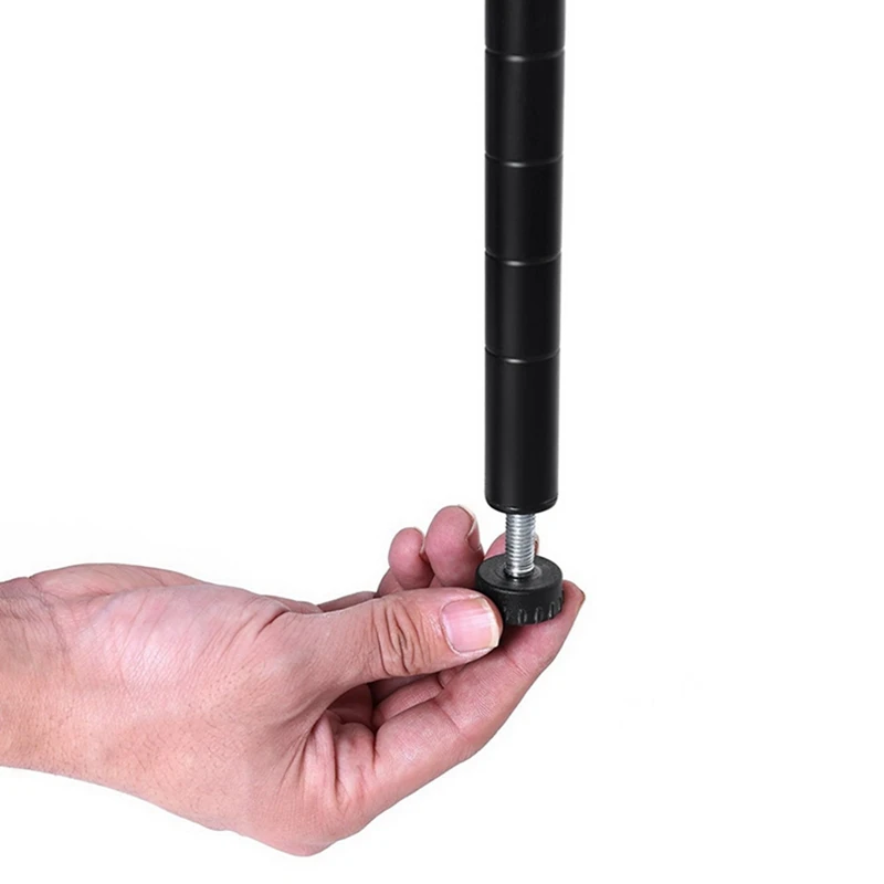 

Custom Closet Organizer Shelves System Kit Expandable Clothes Storage Electroplate Metal Rack Wardrobes Closet