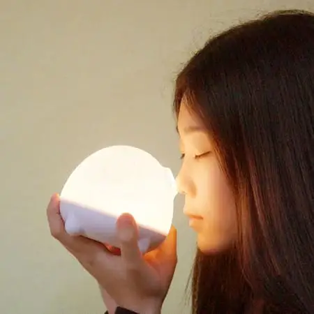 Новый милый цветной СВЕТОДИОДНЫЙ Светильник-ночник с usb-зарядкой и изображением