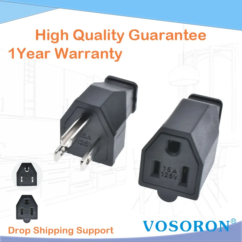 Американского 3 булавки промышленный переменного электрического Мощность Rewireable