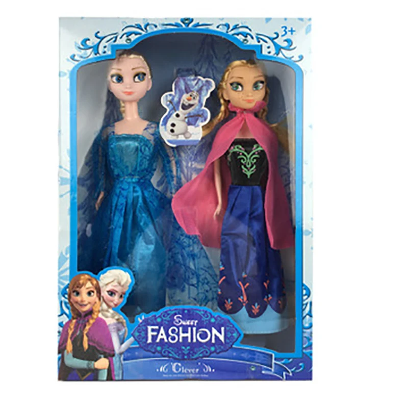2 шт./компл. девушки куклы принцессы игрушки для детей подарки на день рождения