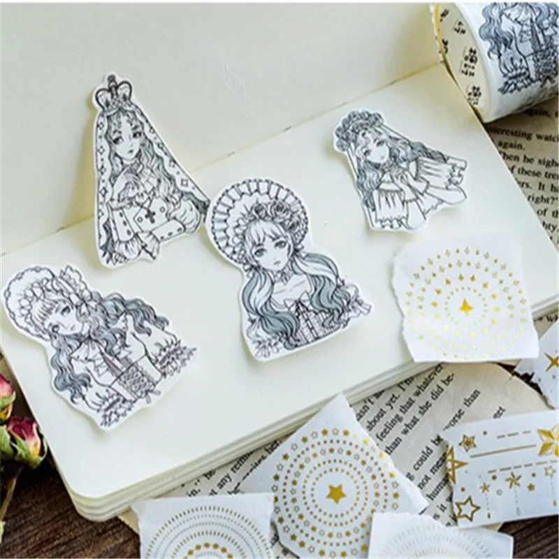 500 см мультяшный рисунок стикер детские игрушки аниме наклейки упаковка для