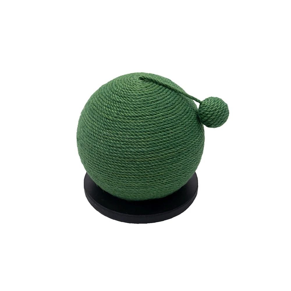 Новинка кошачья Когтеточка Зеленый Кактус мячик игрушечный продукт коврик для