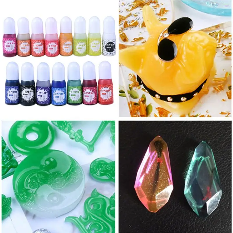 

15 Colors Epoxy Resin Pigment Epoxy Resin Dye Resin Jewelry Making DIY Crafts