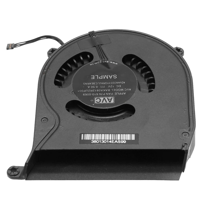 BAKA0812R2UP001 DC12V 0.50A вентилятор охлаждения для Apple Mac Mini A1347 Mid 2011 P/N:610 0069|Охлаждающие