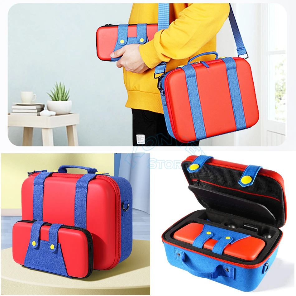 Для Nintendo Switch Делюкс Сумка для переноски Портативный EVA Жесткий чехол Обложка