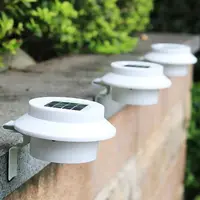 Sun Power Smart LED Solar Gutter Utility Light Permanent for Houses Fence Garden Shed Walkways Led Solar Lamps Waterproof lights