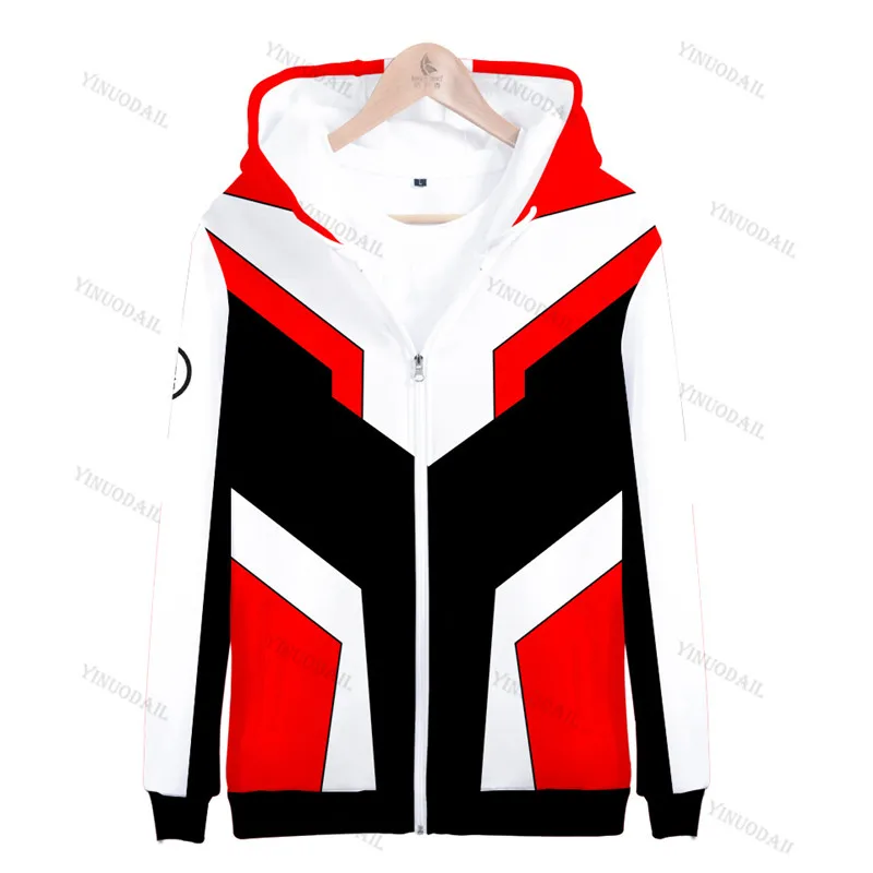 

Quantumm Realm Hoodie Men Women Zipper Hooded Pullover Coat 3D Printed Sweatshirt Jacket Hot Sale