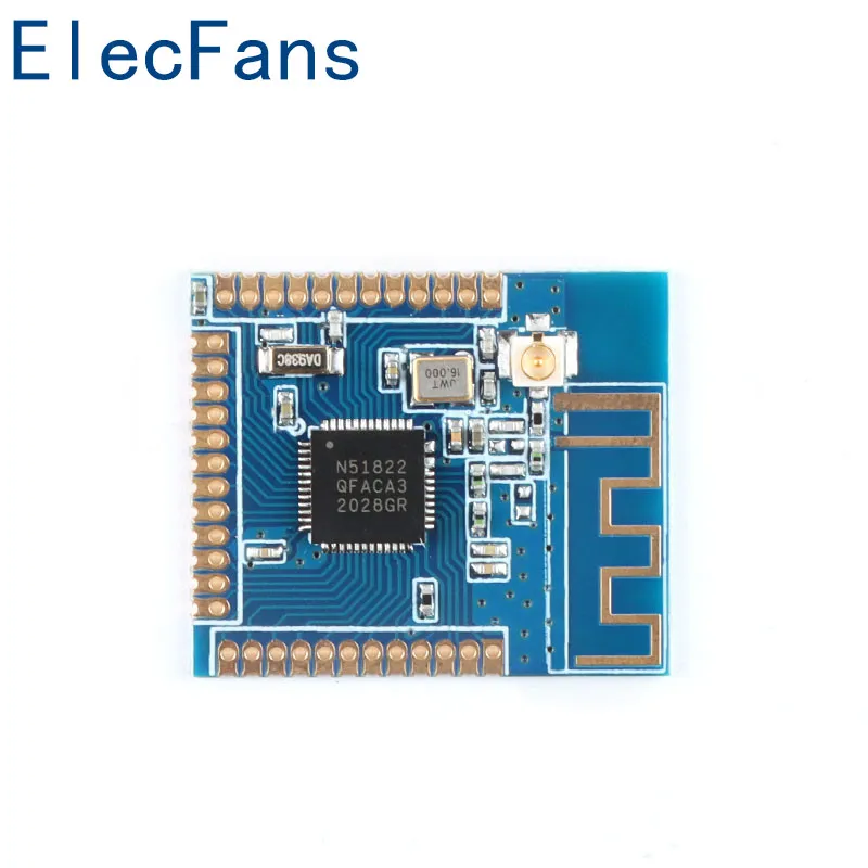 NRF51822 маломощный Wi-Fi беспроводной Bluetooth модуль BLE4.0 BLE4.2 2 4G SOC прозрачная