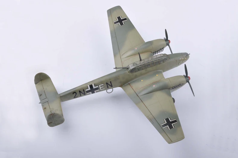 Hobbyboss 80292 масштаб 1:72 Messerschmitt Bf110 боевой самолет самолёт дисплей игрушка