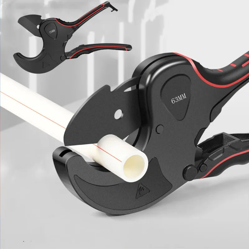 ПВХ/резак для труб PPR ножницы с обработкой храповой Трубы Резак 0-32/42/63/75 мм трубы SK5