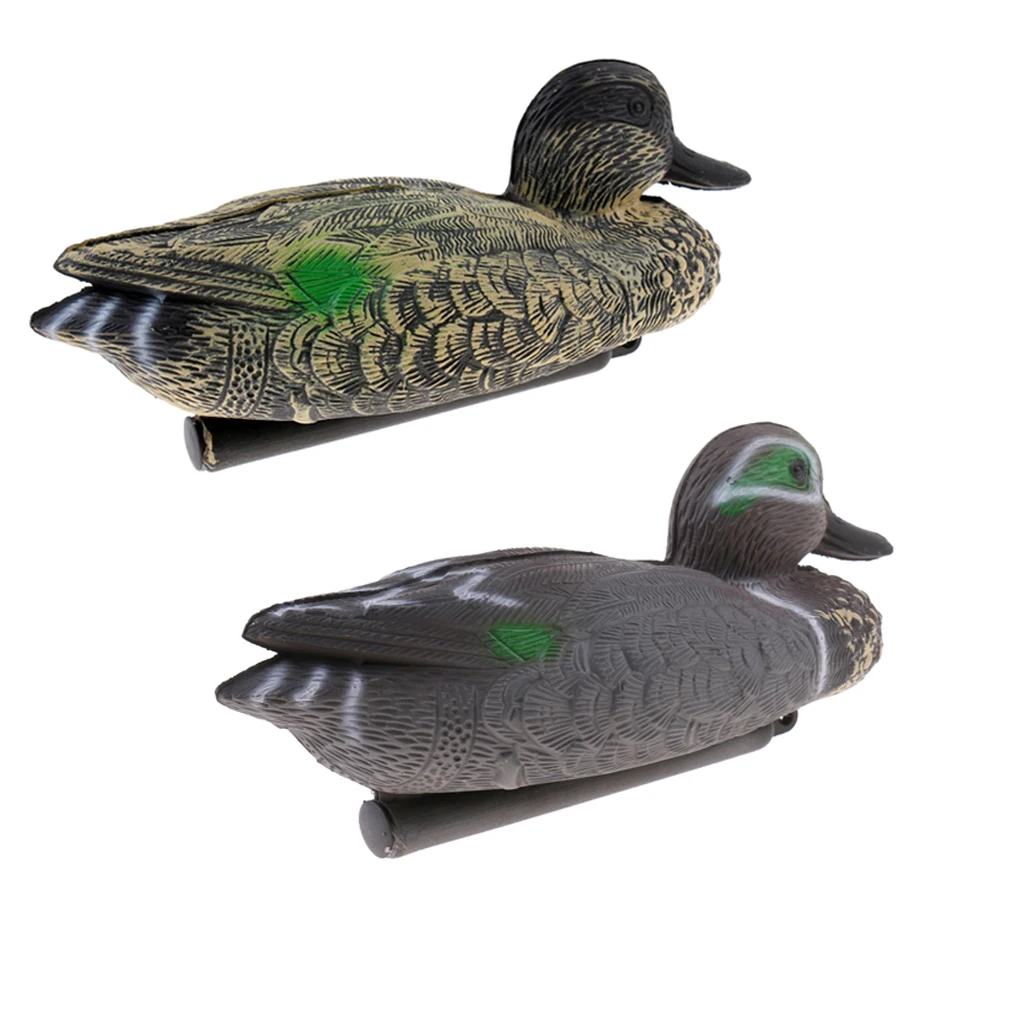 

Female/Male 3D Lifelike Floating Hunting Shooting Drake Duck Decoy Decoying for Land and Water Use