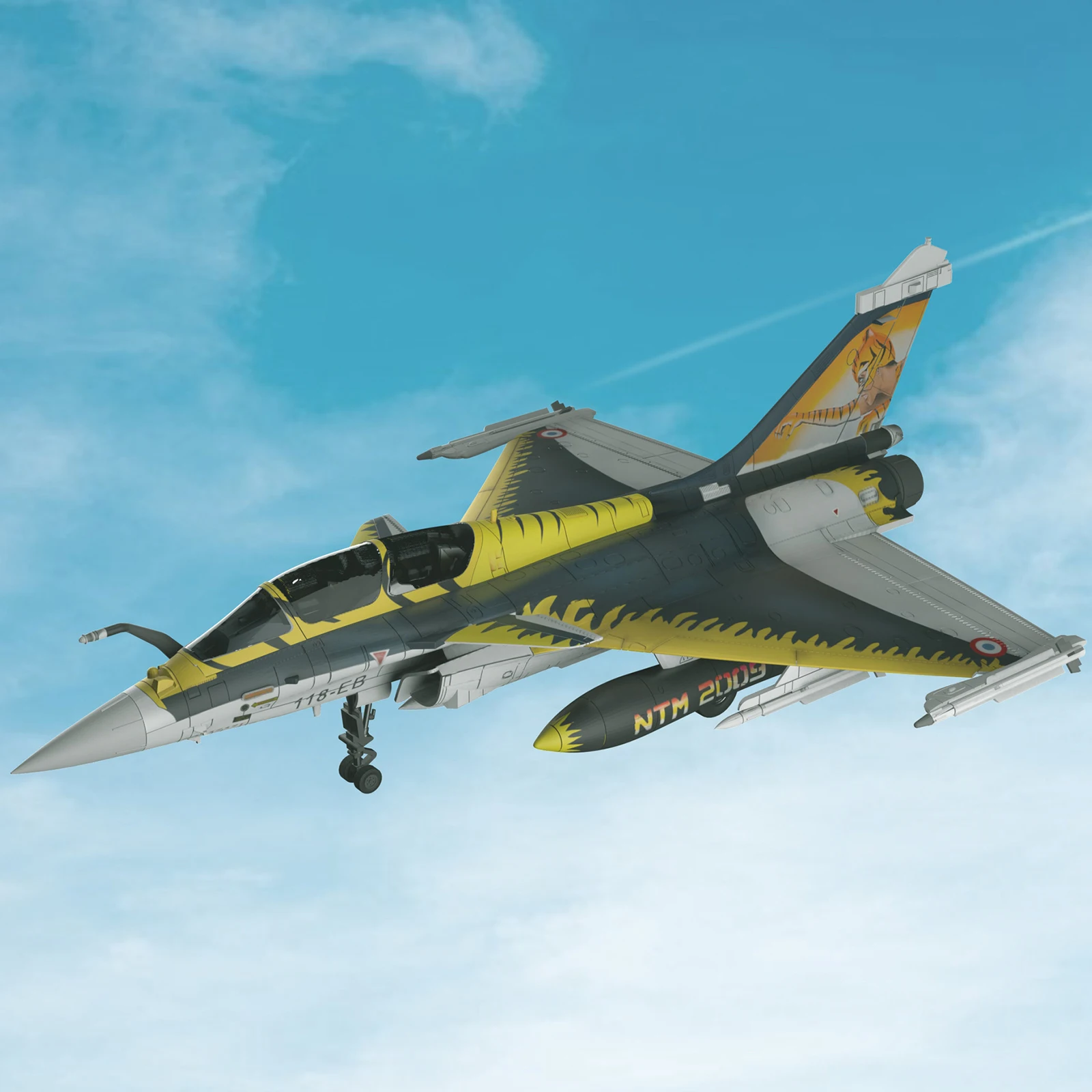 

Модель французского истребителя Dassault Rafale в масштабе 1/72, коллекционные самолеты, декор комнаты, рождественские подарки