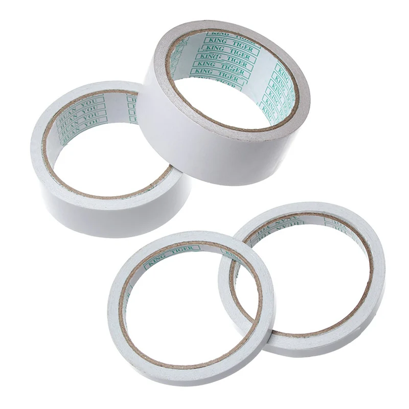 Двусторонняя клейкая лента для рукоделия прочная уплотнительная 12 м/рулон