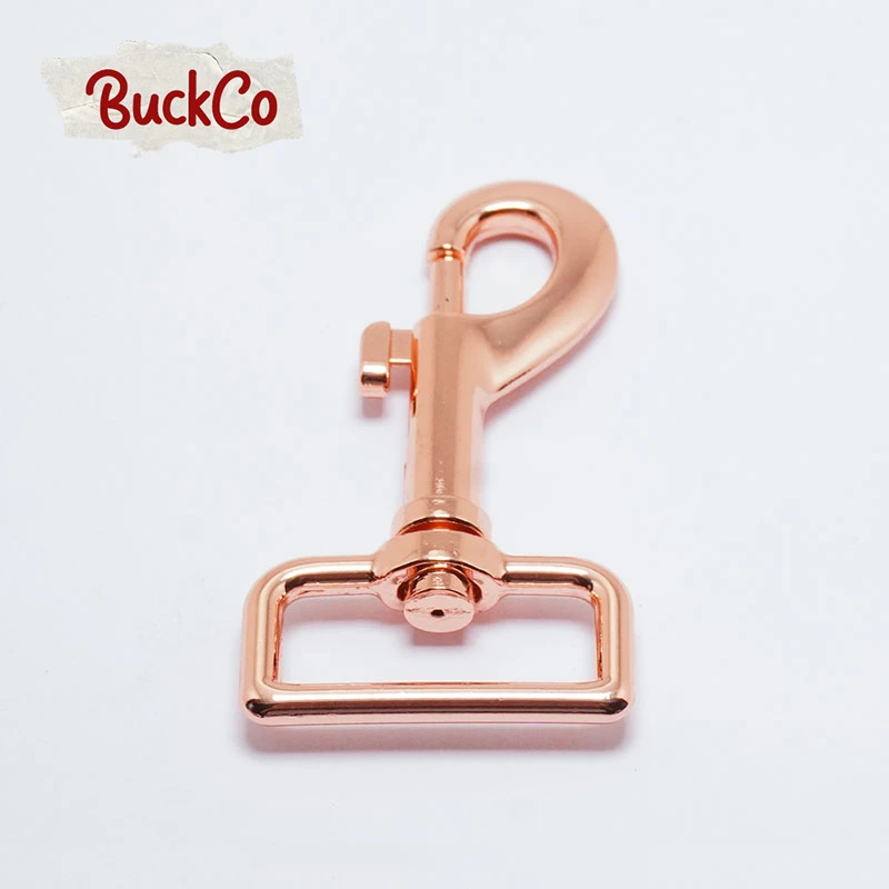 Metal Lobster hook for 30mm pet puppy leash handbag luggage strap diy parts durable and strong Swivel Clasp plated buckle HO30RG | Дом и сад