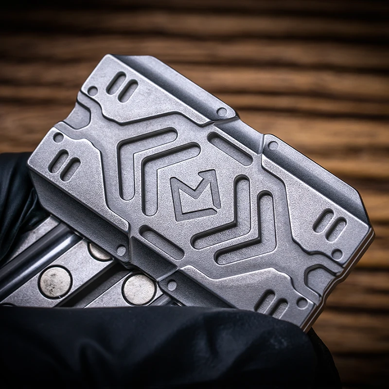 WARSHIELD-moneda giratoria para adultos, deslizador EDC, juguete de descompresi&oacute;n, regalo para novio-3