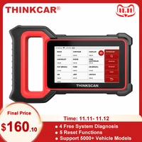 thinkcar thinkscan plus s6 professional automotive scanner abs srs at eng scan oil sas epb tpms ets reset obd2 diagnostic tool