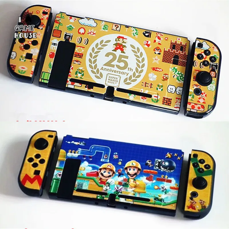 FoPcc NS цветной узор Жесткий Кристальный защитный чехол для Nintendo Switch | Электроника