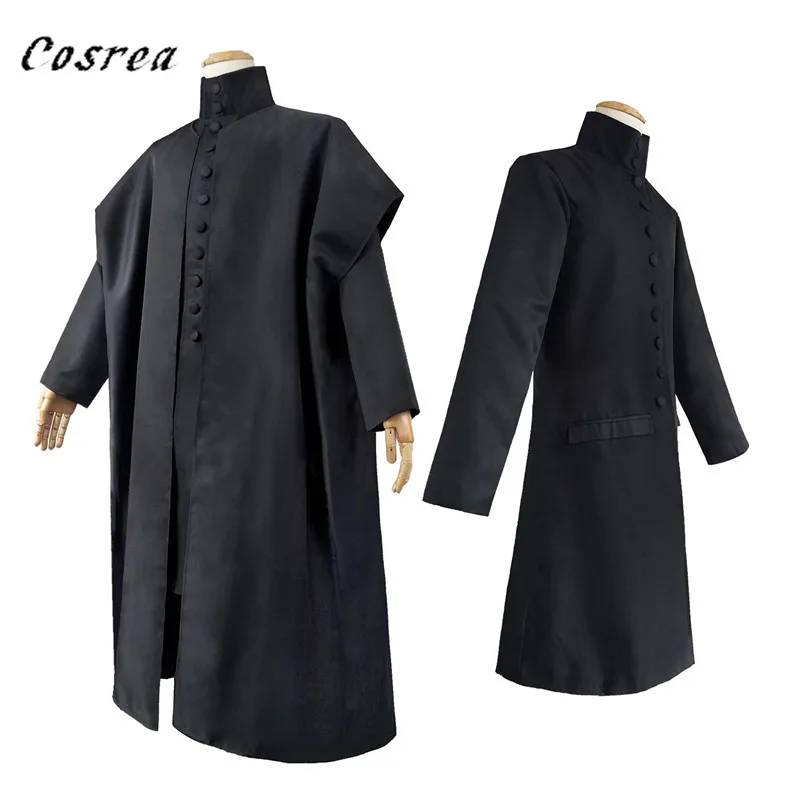 Мужская Волшебная школьная форма на Хэллоуин мужской профессор Северус Снейп