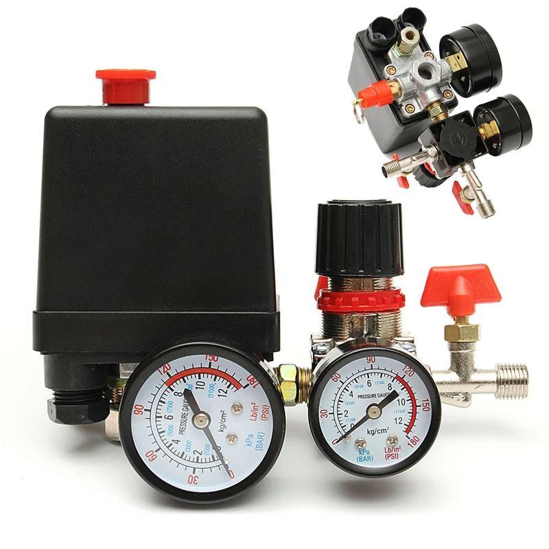 Сверхмощный регулятор давления насоса воздушного компрессора 240 В переменного