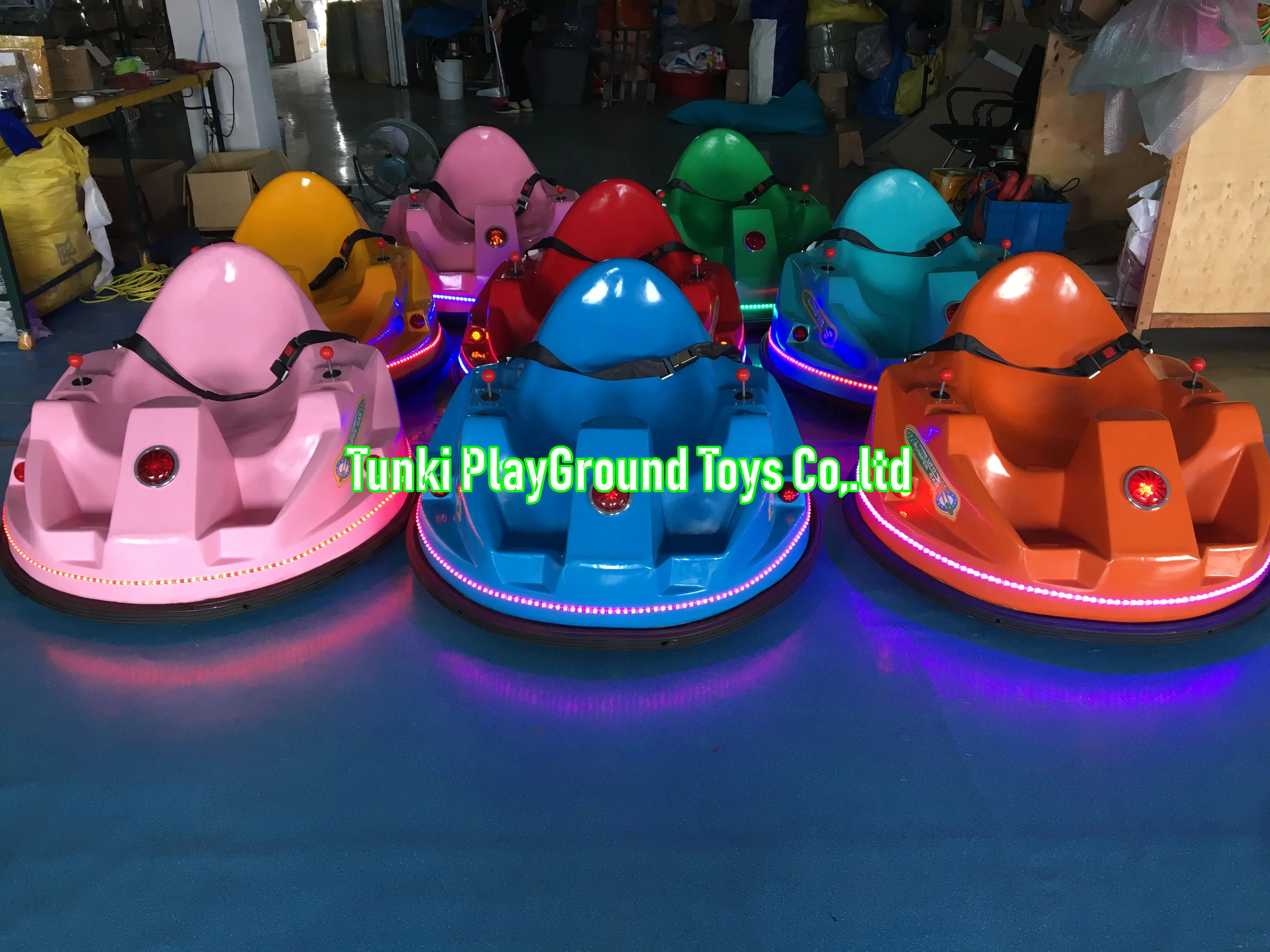 

Colors Battery Kids Mini Inflatable Bumper Cars for Kids and Adult