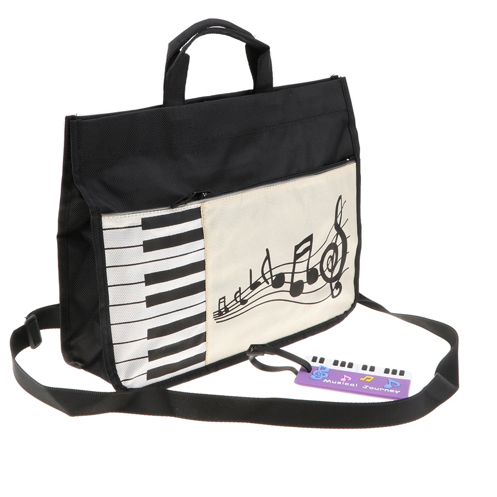 Сумка на плечо с музыкальным инструментом фортепиано клавиатурой | Спорт и