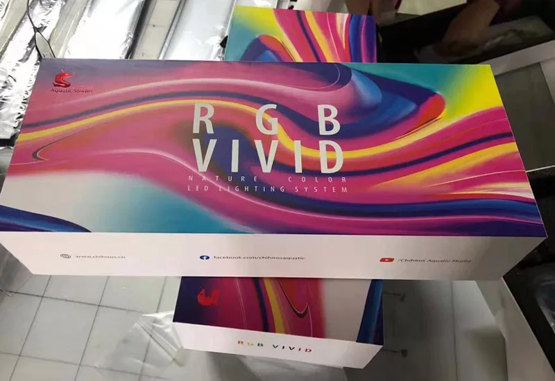 Chihiros RGB VIVID II Светодиодный светильник ing system водная Светодиодная лампа для роста растений приложение bluetooth sunrise sunset bluetooth smart control