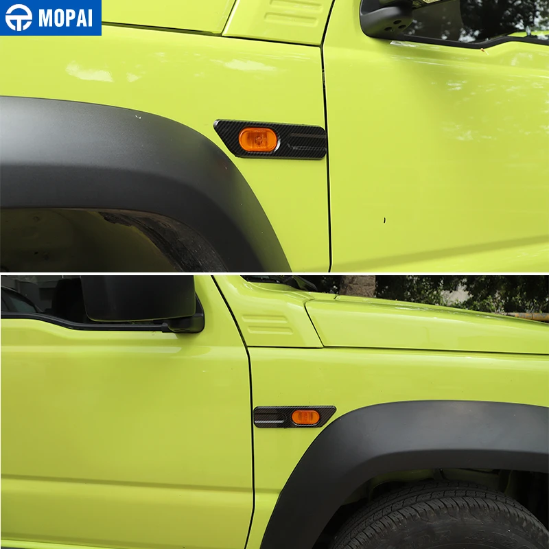 MOPAI автомобильные наклейки для Jimny JB74 автомобильный боковой крыло указатель