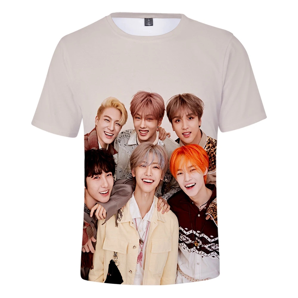 KPOP NCT DREAM 2019 новая футболка с 3D принтом альбома WE BOOM Мужская/женская летняя