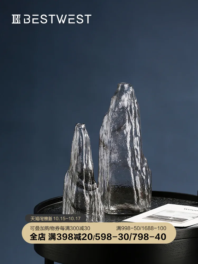 

Креативная ваза из стекла Рокери, прозрачная ваза, маятник, модель комнаты, винный шкаф, мягкое украшение, легкое и роскошное украшение